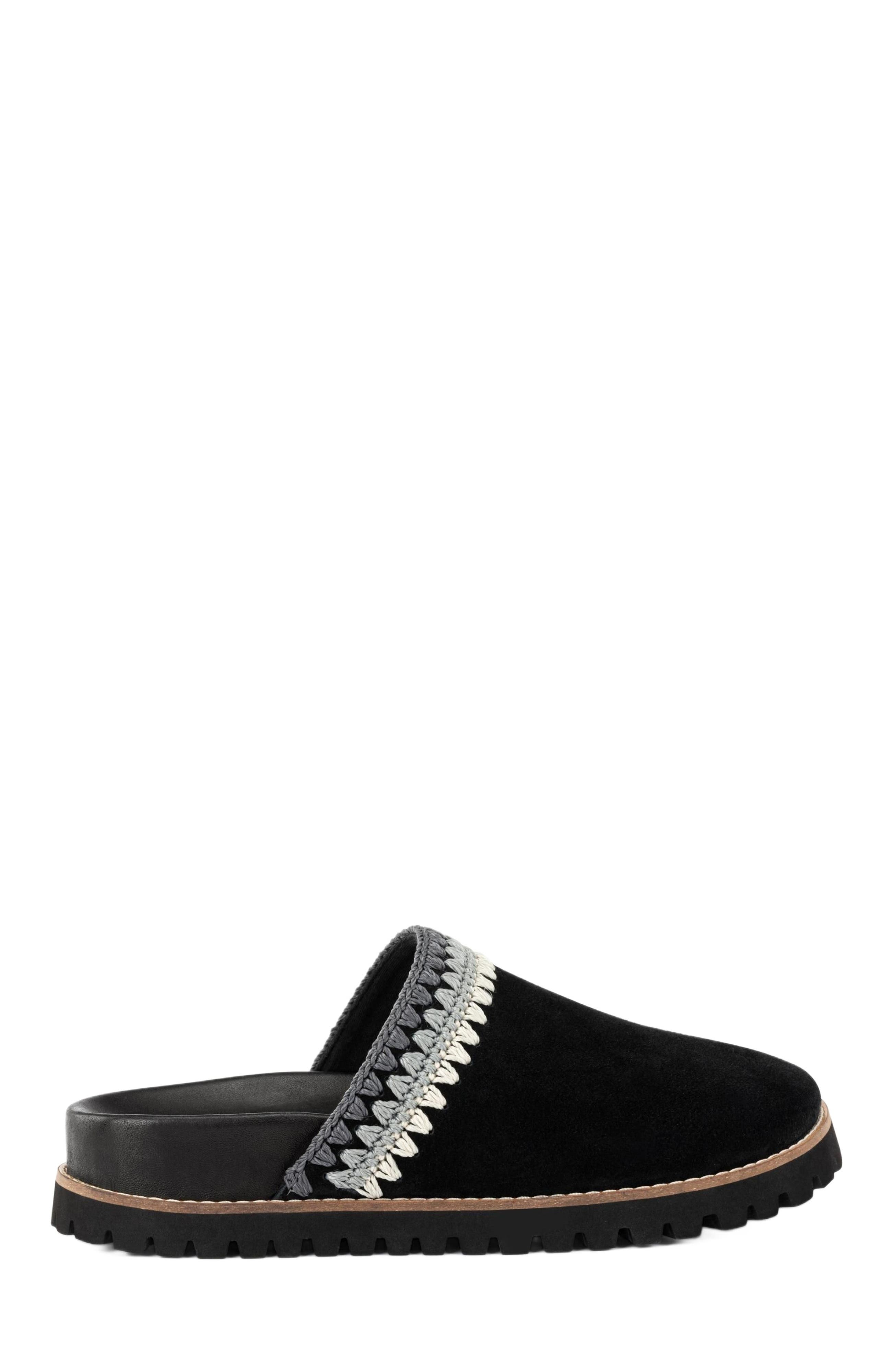 The Sak Bolinas Lug Sole Clog, Alternate, color, Black Seminyak