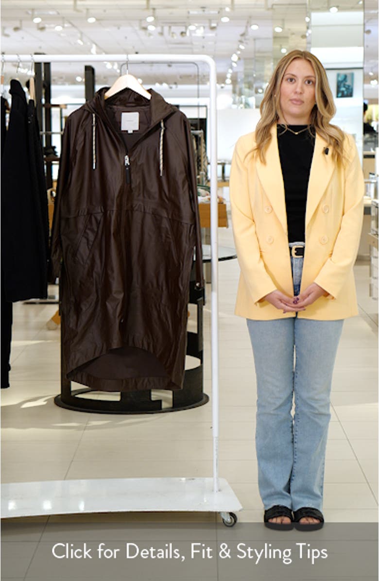 Kirsten Waterproof Hooded Raincoat, sales video thumbnail