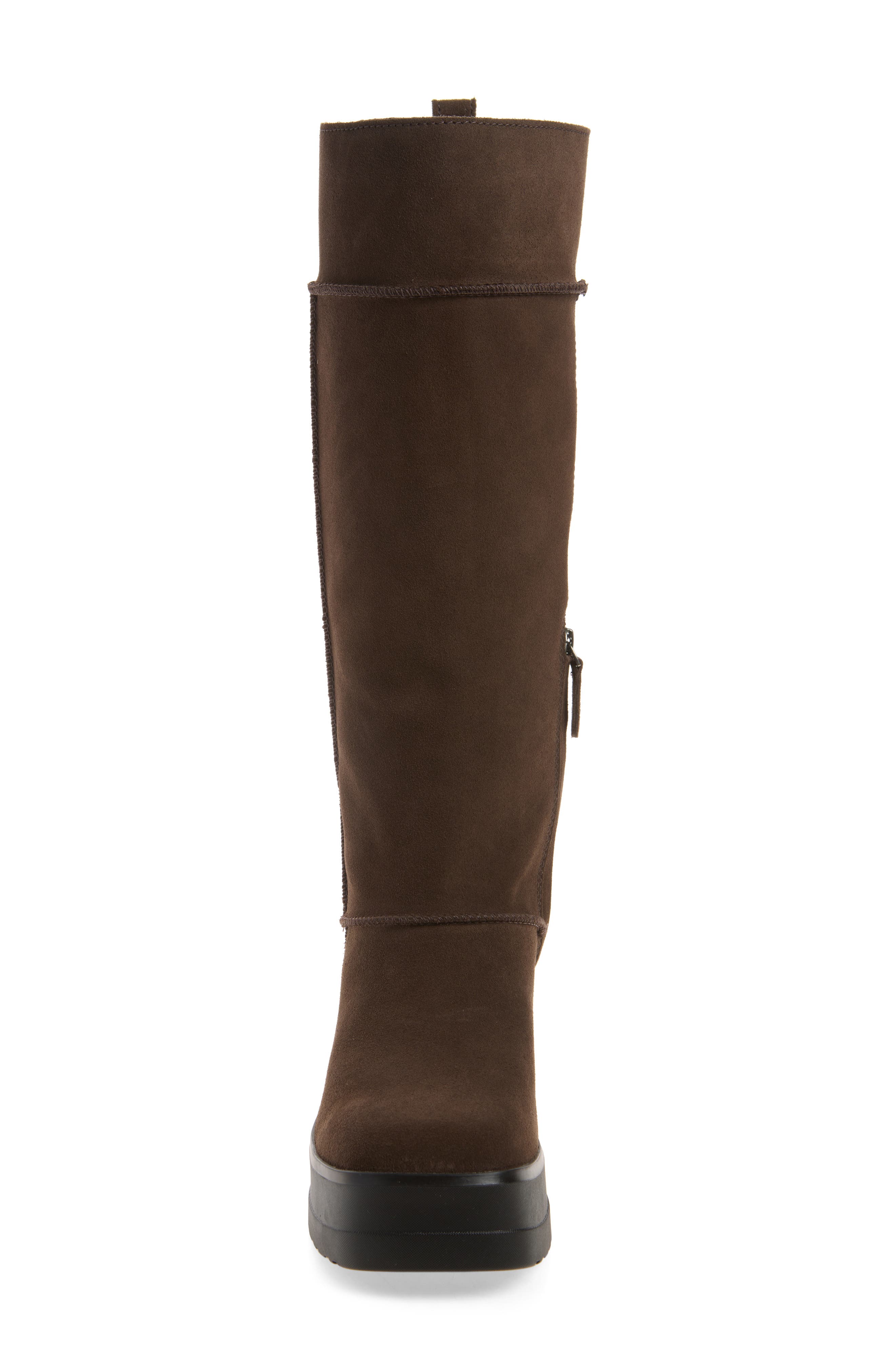 Moxy Knee High Leather Boot, Alternate, color, DUSTED COCOA