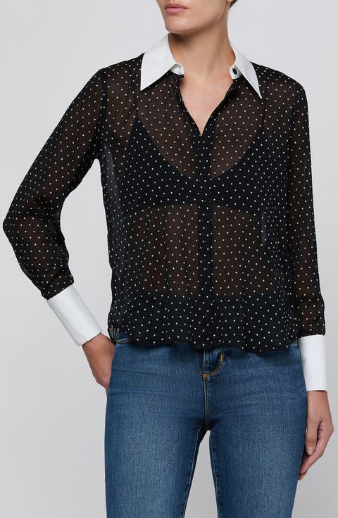 Sona Polka Dot Shirt