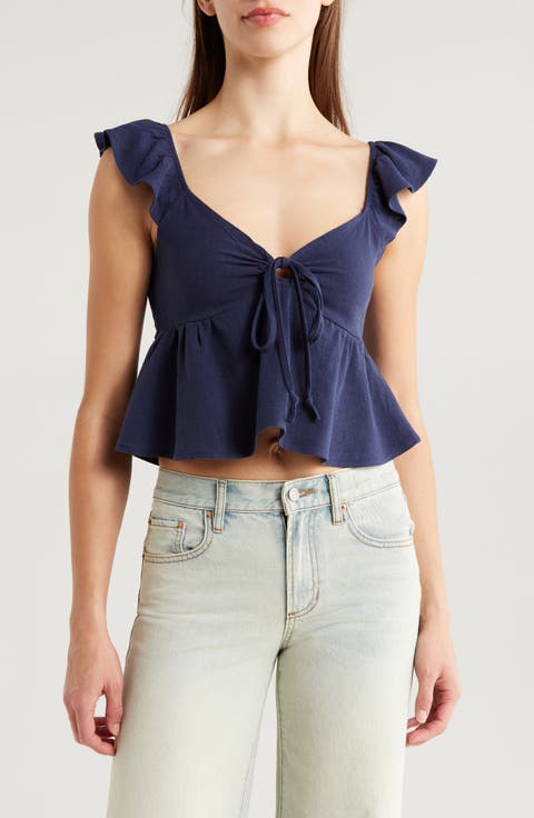 x LA Hearts Babydoll Top
