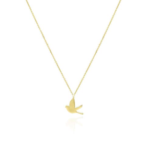 Gold Dove Necklace