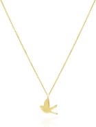 The Lovery Fine Jewelry Gold Dove Necklace