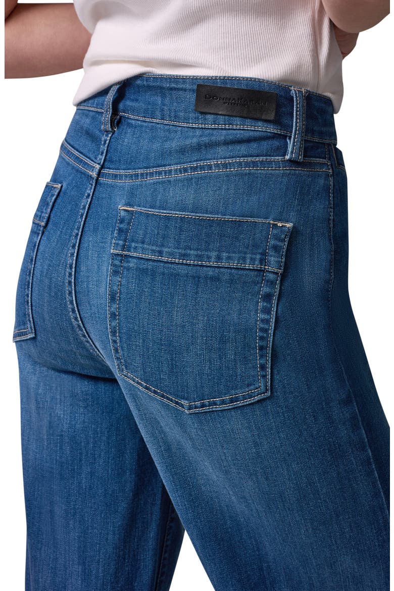 The Donna High Waist Wide Leg Jeans, Alternate, color, GIBSON