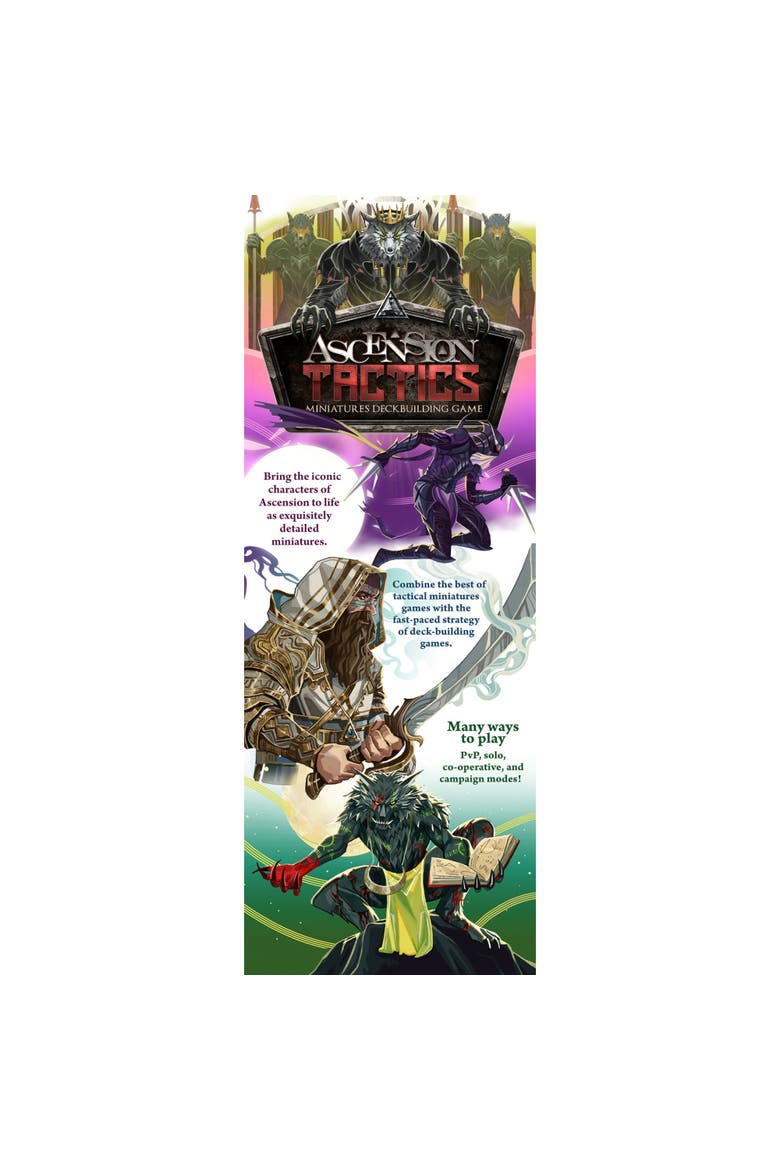 Tactics Deckbuilding Game, Fantasy Battles & Campaigns, Alternate, color, Multicolored