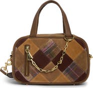 AIMEE Brooklyn Leather Bowling Satchel