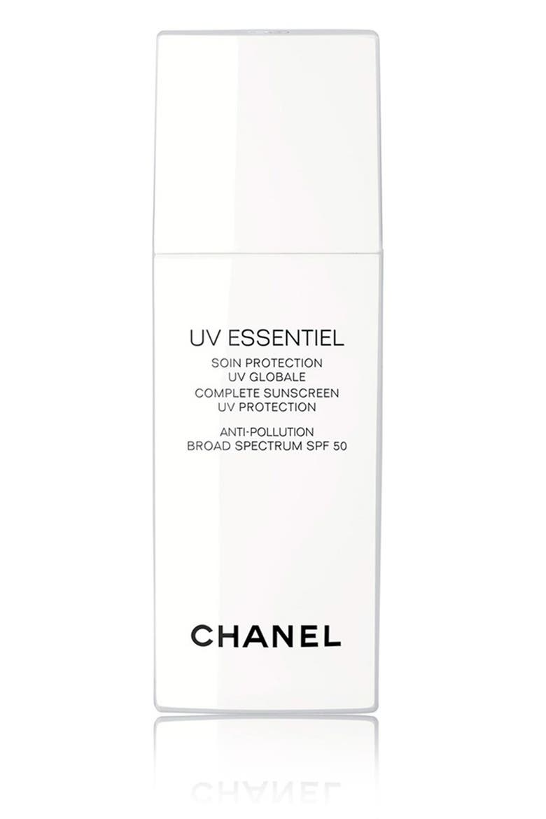 UV ESSENTIEL 
Complete Sunscreen UV Protection Anti-Pollution Broad Spectrum SPF 50, Main, color, NO COLOR