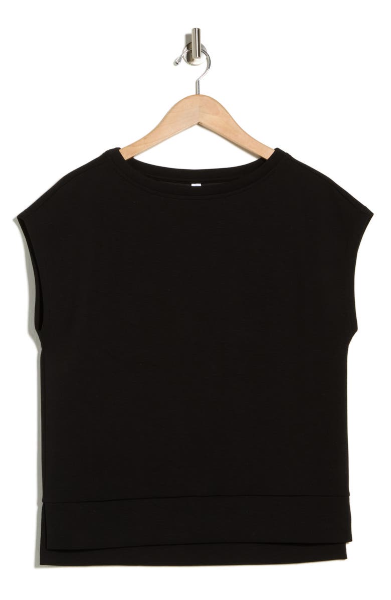 Z by Zella Whisper Knit T-Shirt, Alternate, color, 