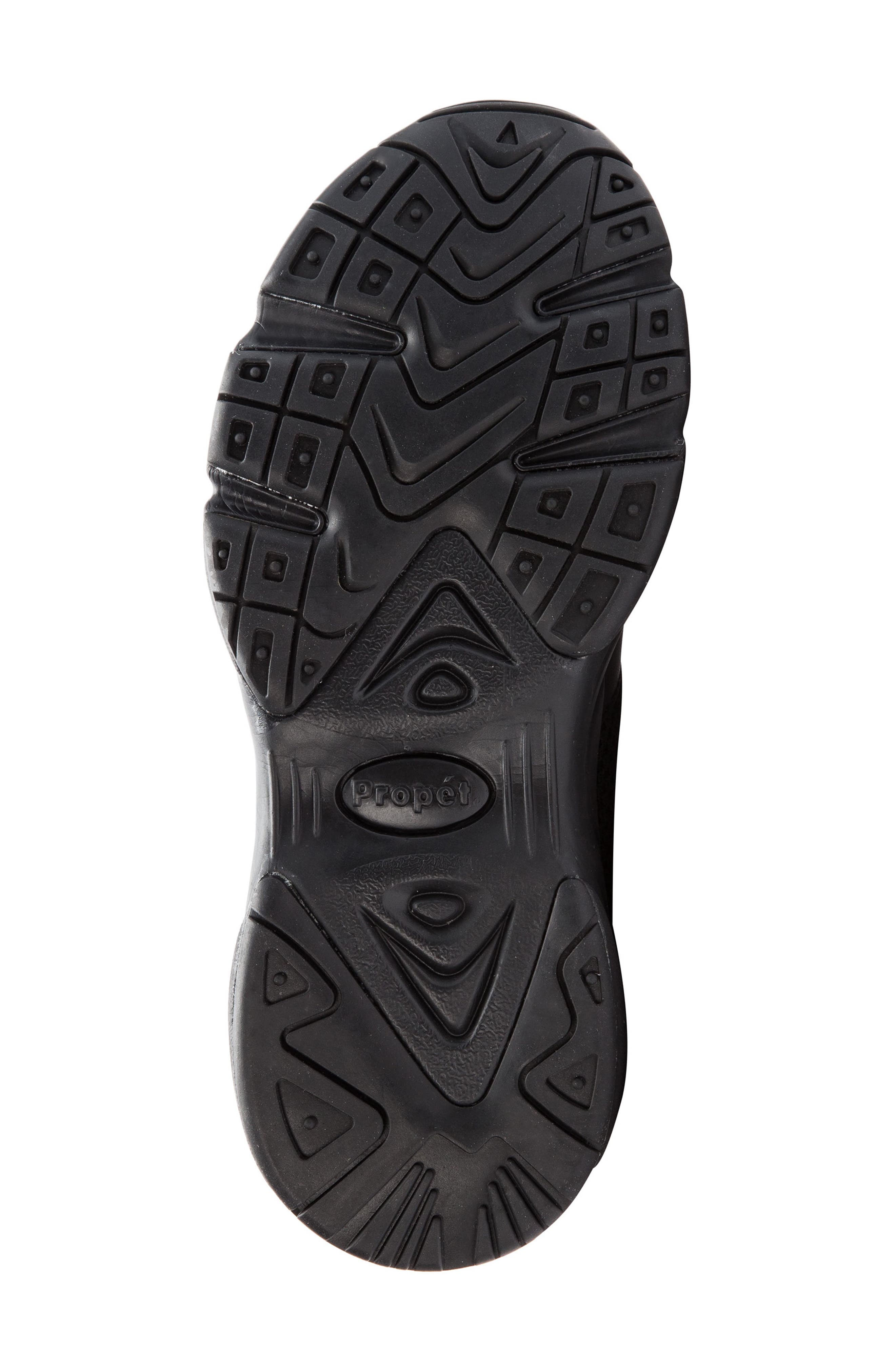 Propét Stability X Strap Sneaker, Alternate, color, Black Fabric