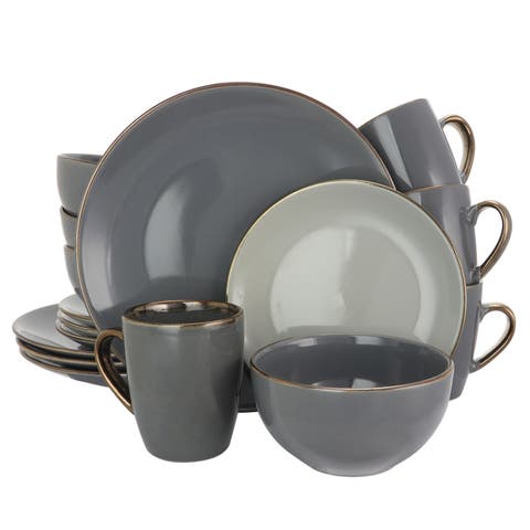 Tahitian Grand 16 Piece Stoneware Dinnerware Set