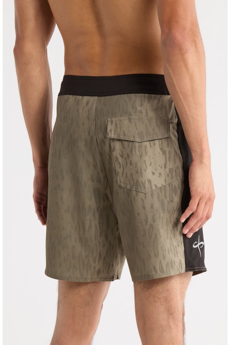 Peninsula Cole Houshmand Board Shorts, Alternate, color, CHEETAH BROWN