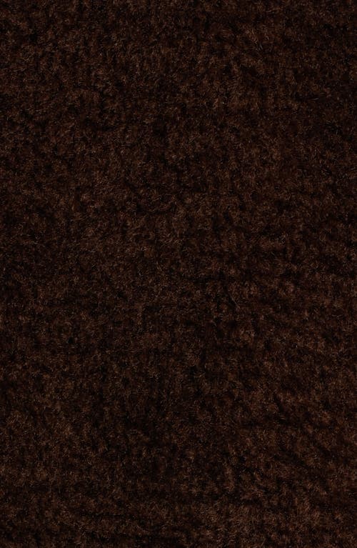 Sam Edelman Faux Fur Toggle Coat In Brown