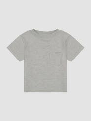 DL1961 Short Sleeve Tee Heather Grey