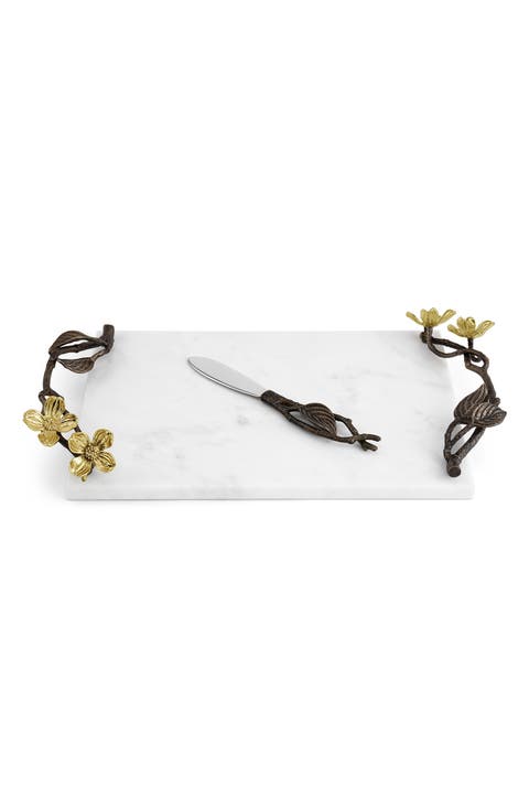 Dogwood Small Cheeseboard & Knife Set