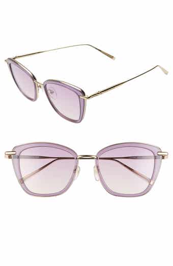 Longchamp Roseau 52mm Gradient Square Sunglasses