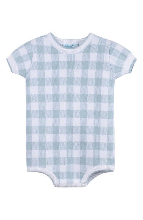 Gingham Cotton Romper (Baby)