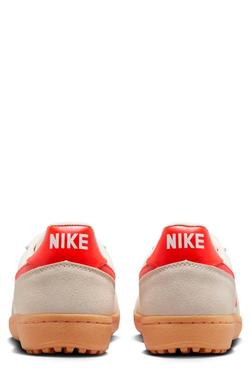 Nike Field General Sneaker In Ivory/picante Red/yellow