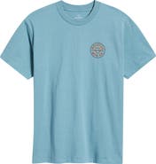 Brixton Crest Cotton Graphic T-Shirt