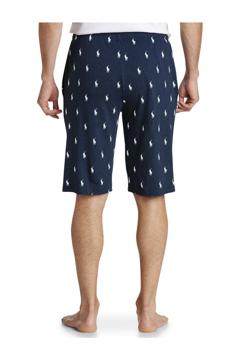 Classic Knit Sleep Shorts, Alternate, color, NAVY
