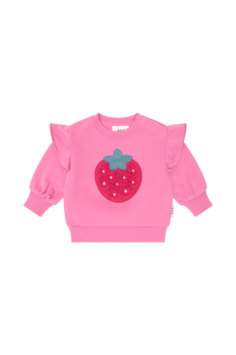 Very Berry Sweatshirt, Main, color, Strawberry