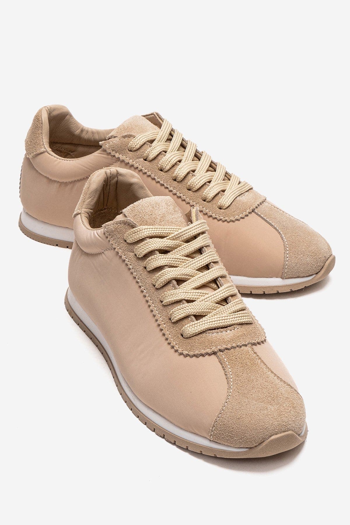 Unica Leather Sport Sneaker, Main, color, Beige