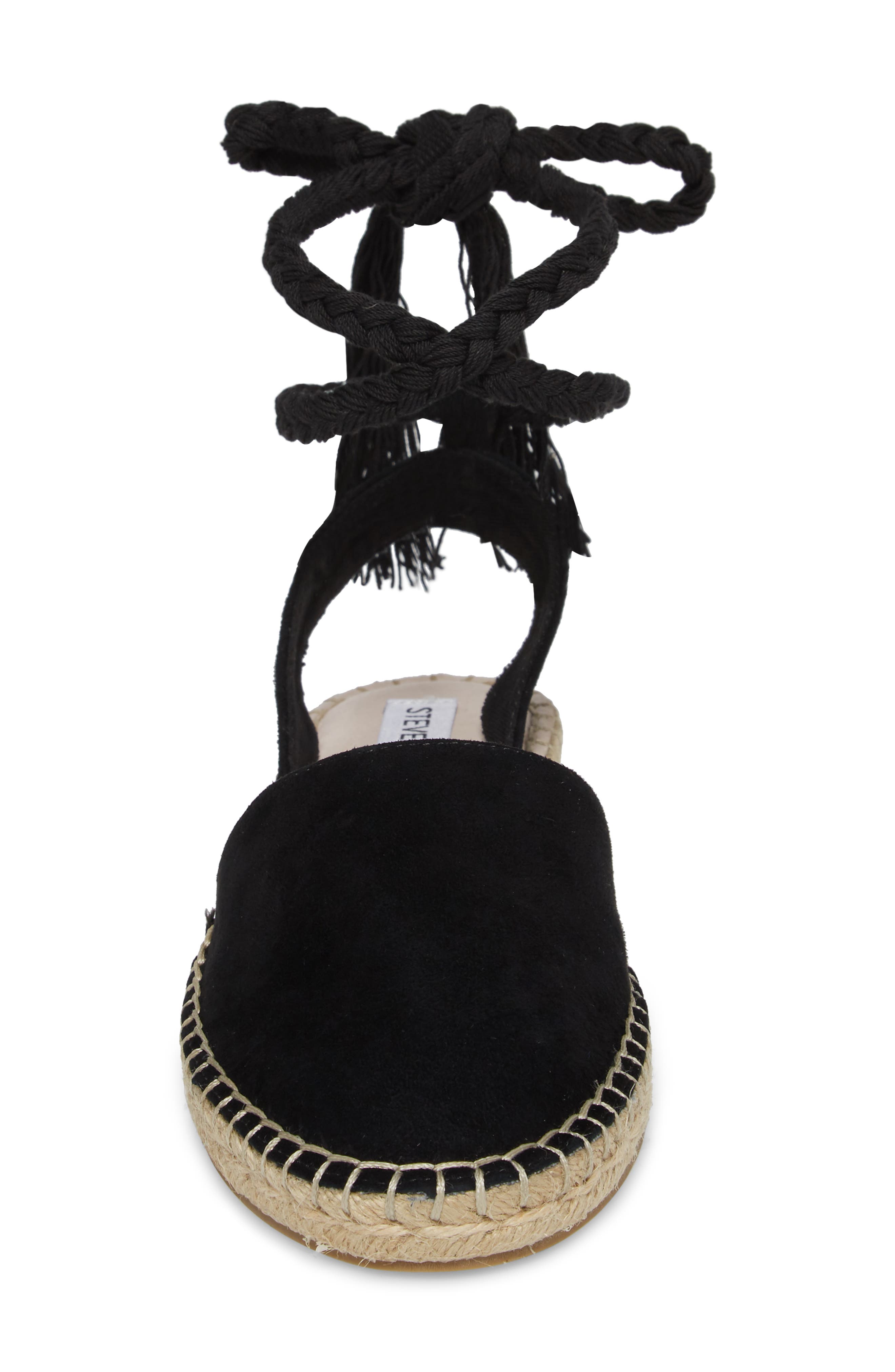 Steve Madden Mesa Wraparound Espadrille, Alternate, color, 