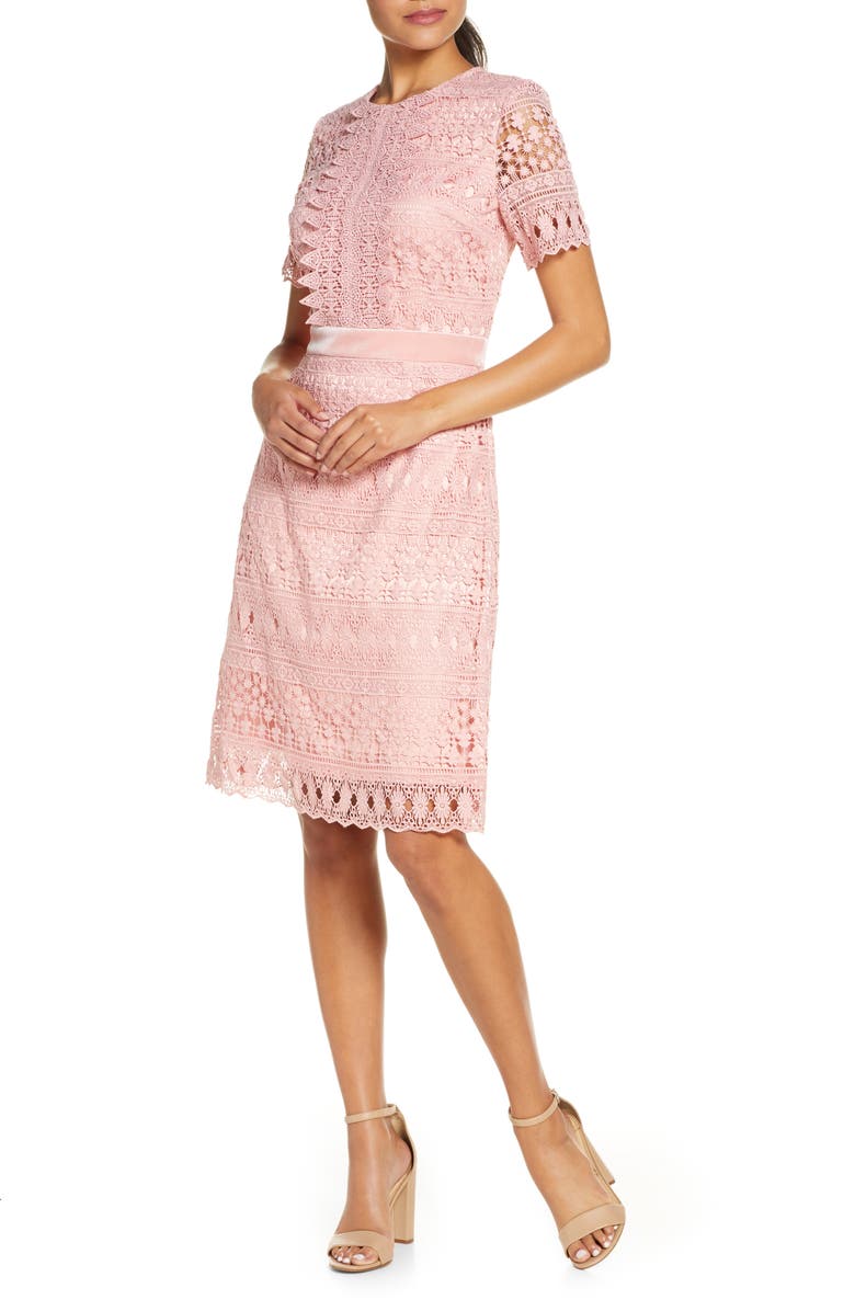 Rachel Parcell Lace Dress, Main, color,