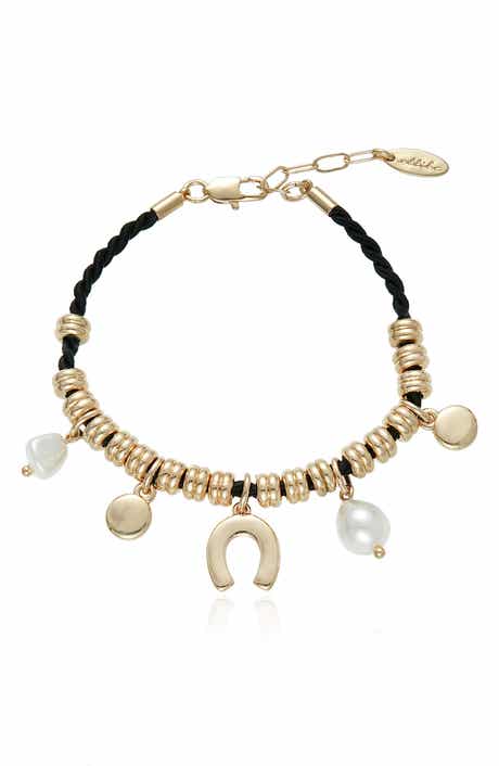 Lucky Cord Charm Bracelet