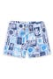 Kids' Palm Stretch Volley Swim Trunks