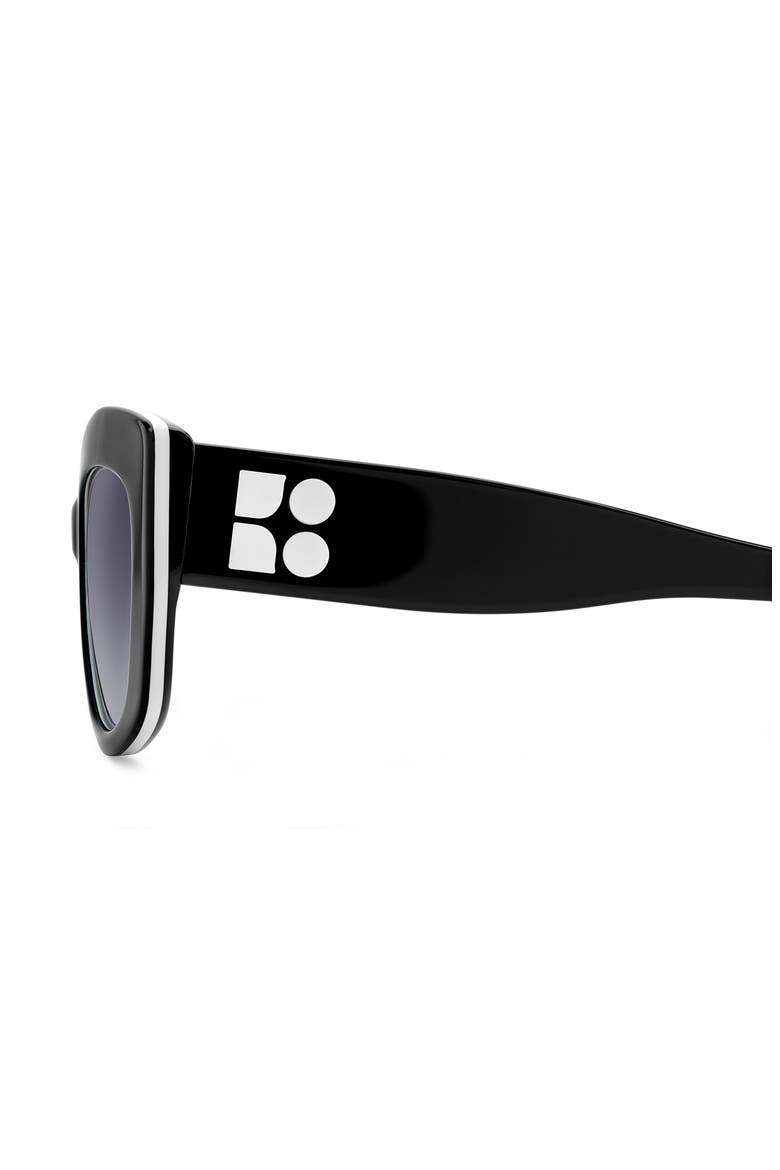 Frida 54mm Gradient Square Sunglasses, Alternate, color, 0807-9O