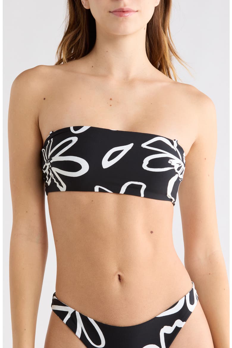 Sol Rebel Reversible Bandeau Bikini Top, Alternate, color, SOFT WHITE