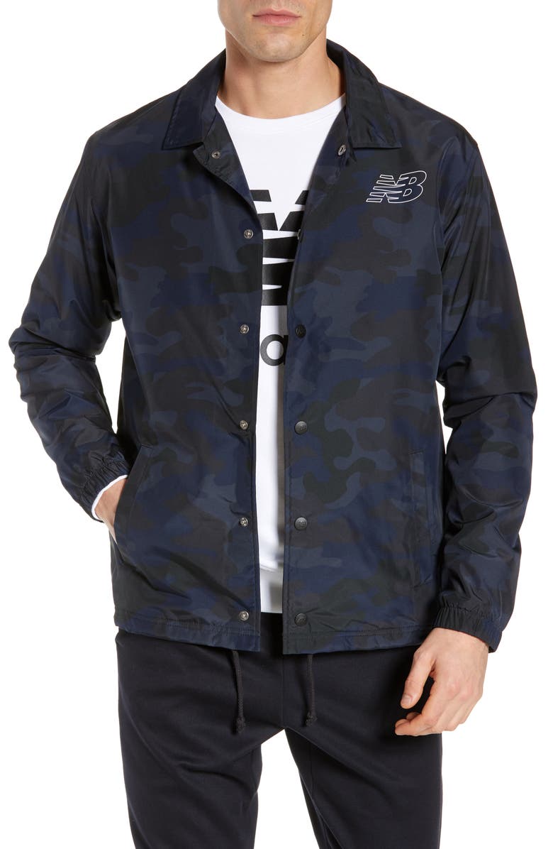 New Balance Classic Coach's Jacket, Main, color, 