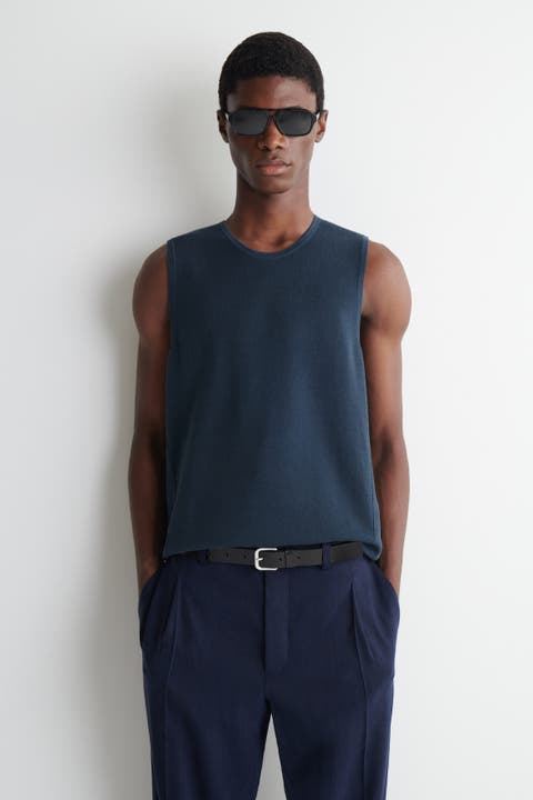 Knitted Linen Tank Top