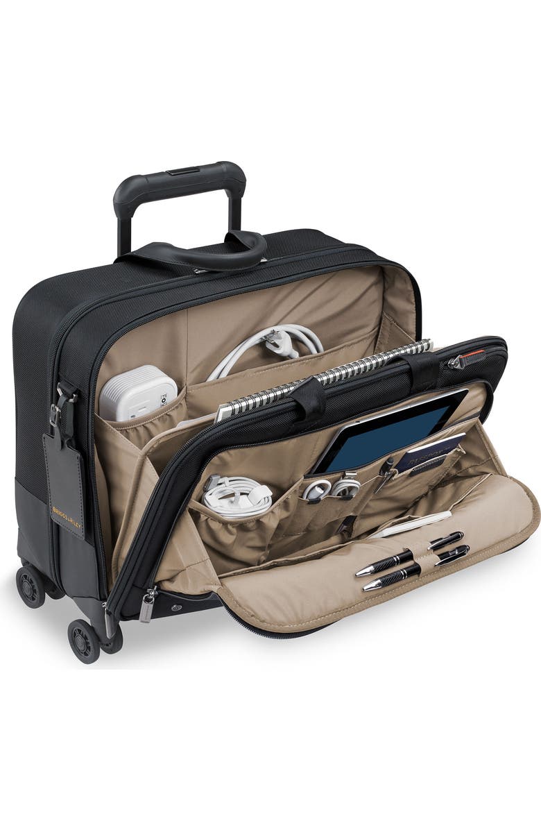 Briggs & Riley @work 17-Inch Large Expandable Spinner Briefcase, Alternate, color,