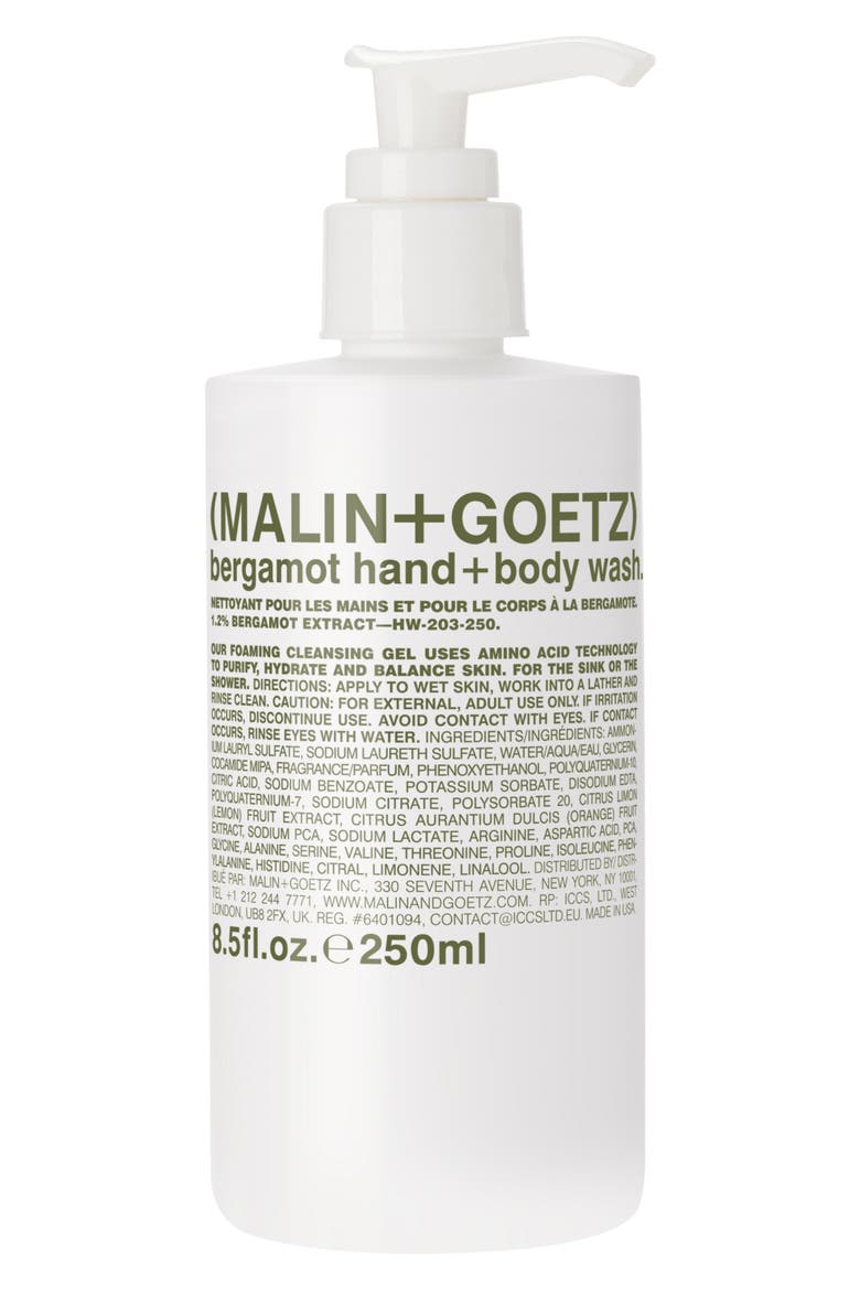 Bergamot Hand & Body Wash Refill, Main, color, NO COLOR