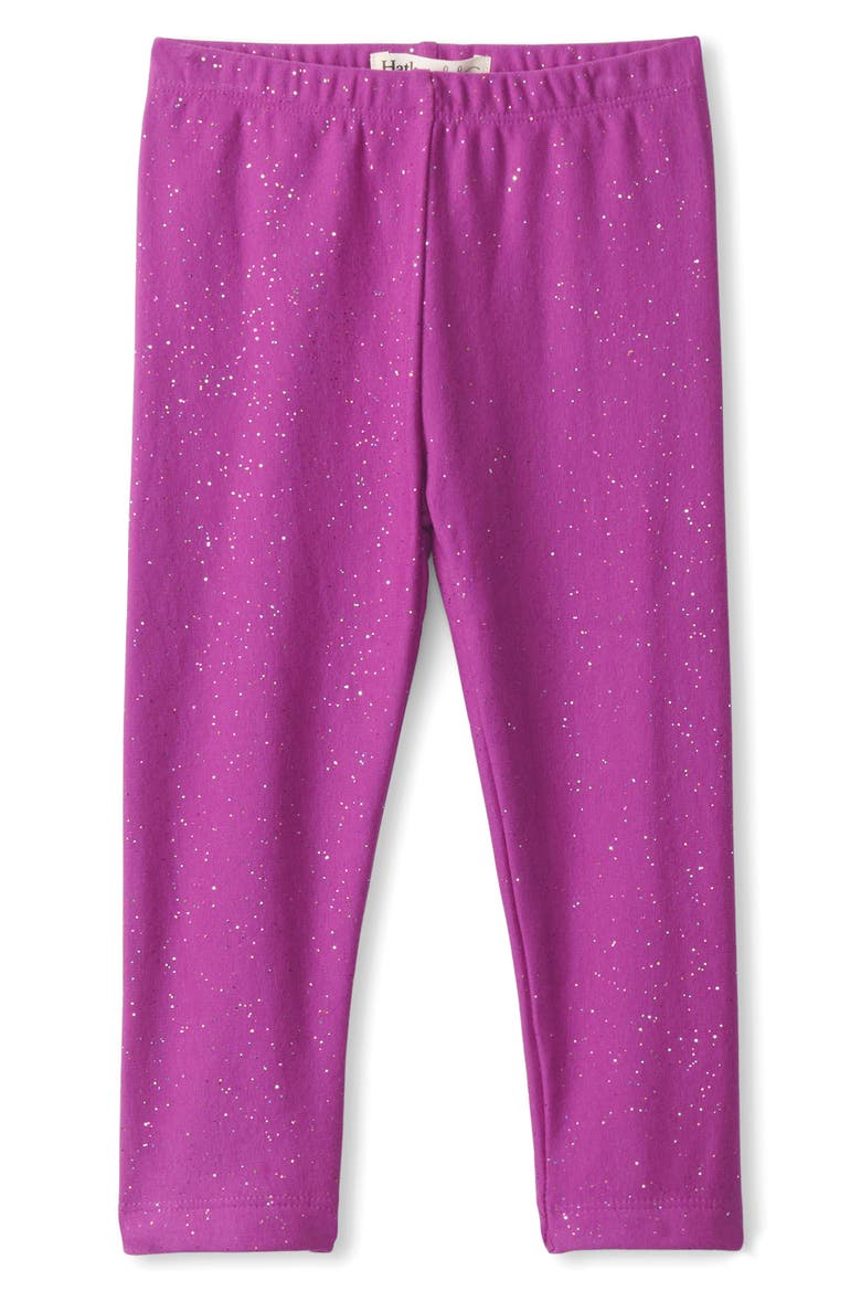 Hollyhock Cotton Leggings, Main, color, PURPLE