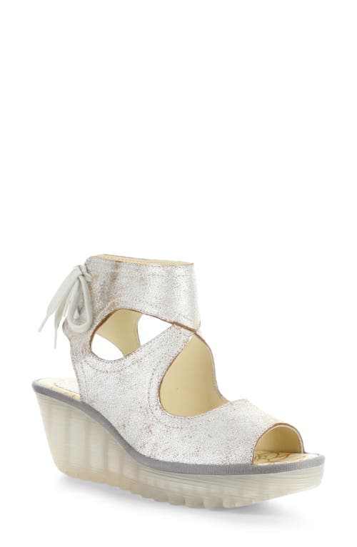 FLY LONDON FLY LONDON YULP PLATFORM WEDGE SANDAL 