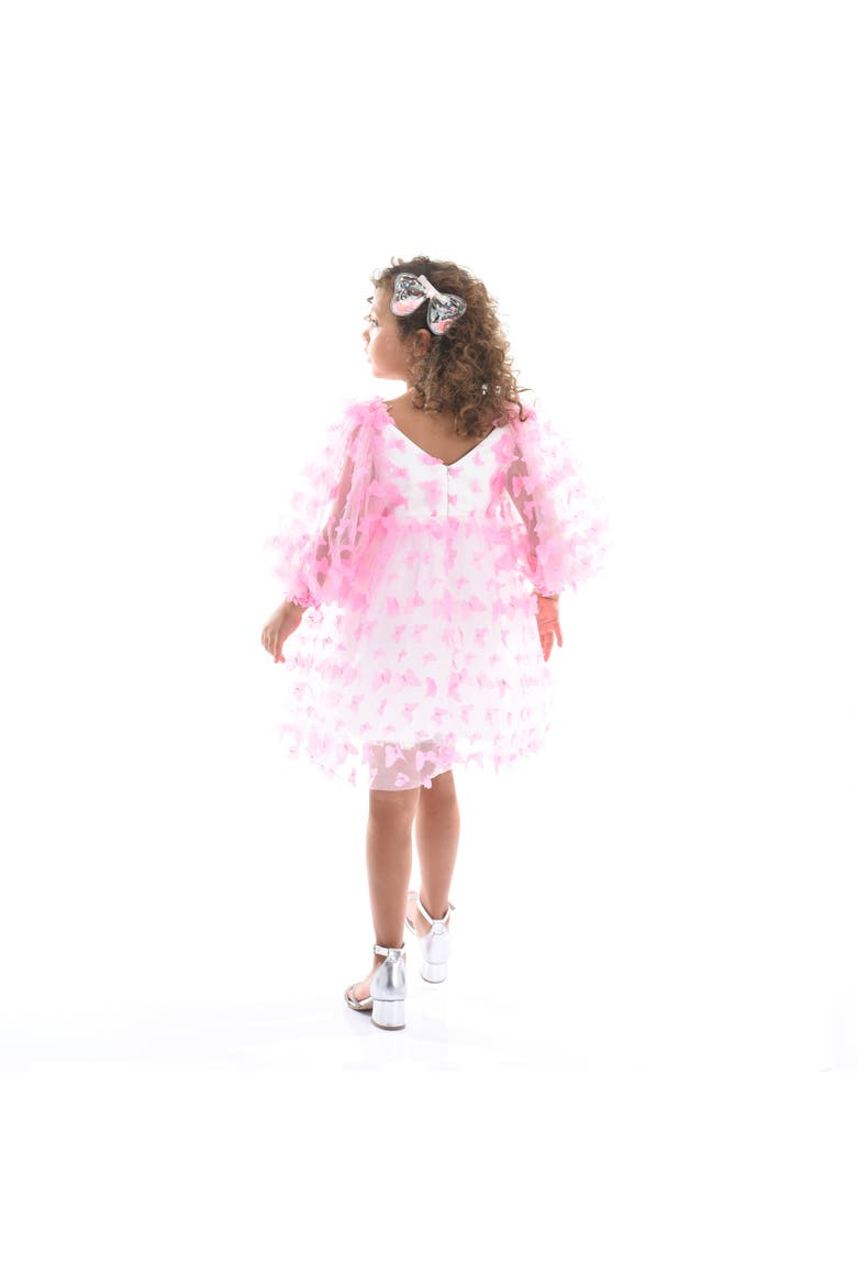 Bell Mariposa Dress, Alternate, color, Pink