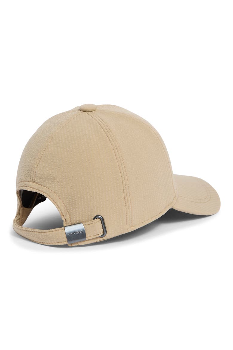 Seersucker Baseball Cap, Alternate, color, PECAN