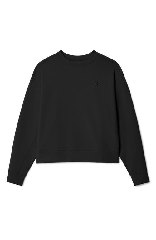 Rhone Dreamglow Oversize Sweatshirt In Black