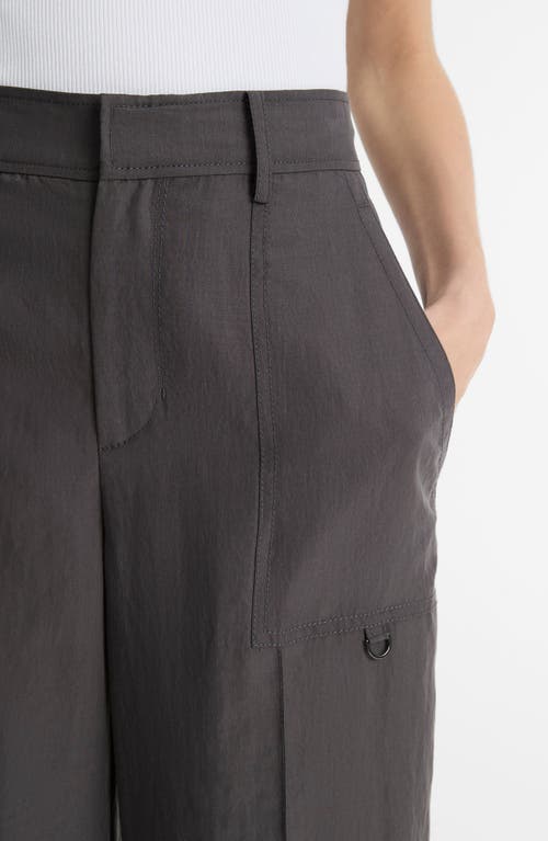 Vince Utility Straight Leg Pants In Pebble
