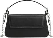 MANGO Faux Leather Top Handle Bag