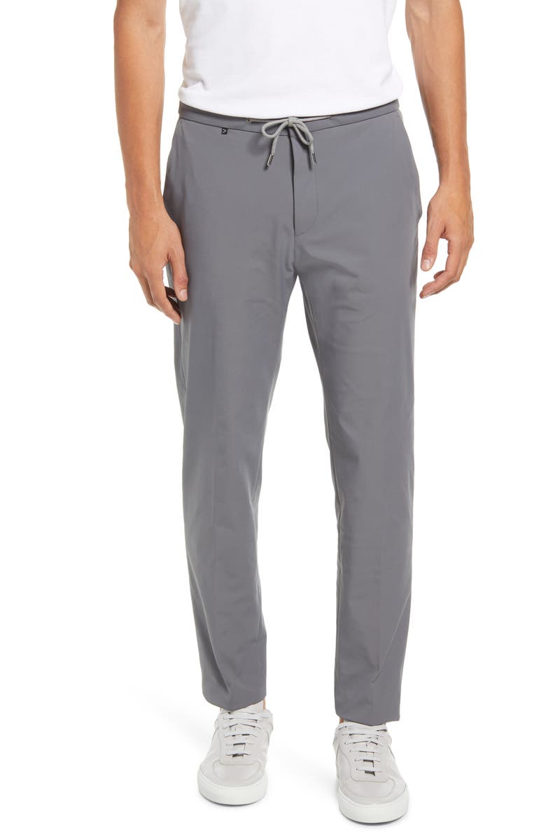 BOSS Genius Drawstring Dress Pants, Main, color, 
