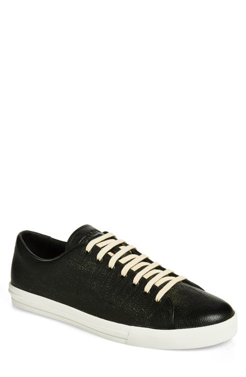 Prada Men's Aged-effect Leather Sneakers In Multi