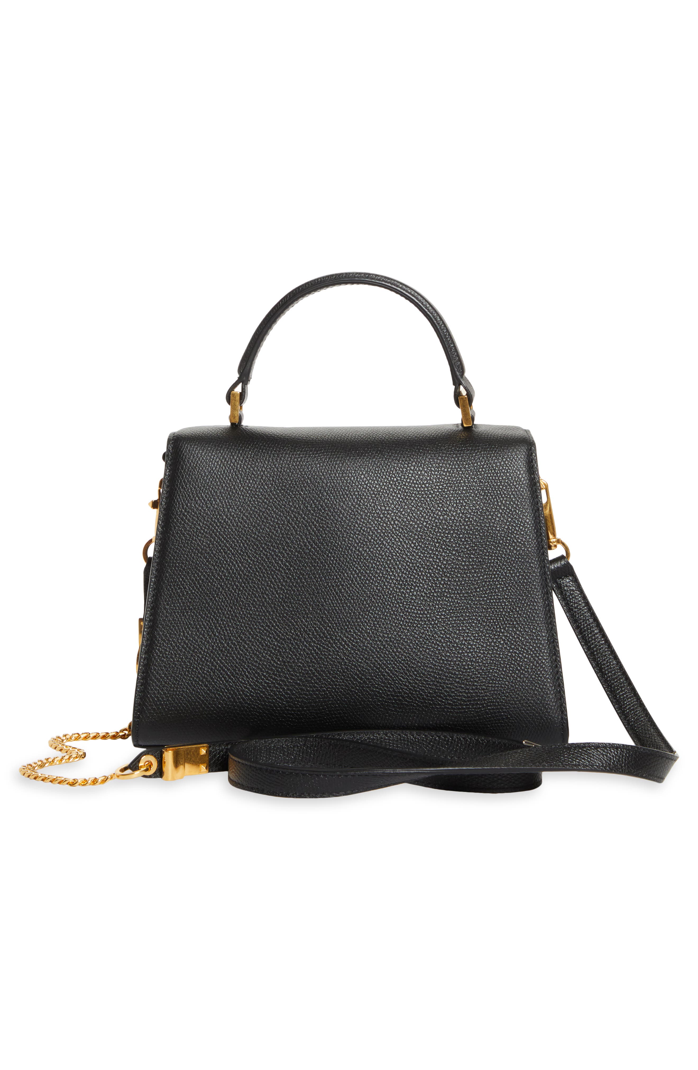Valentino Garavani VSling Leather Top Handle Bag, Alternate, color, 