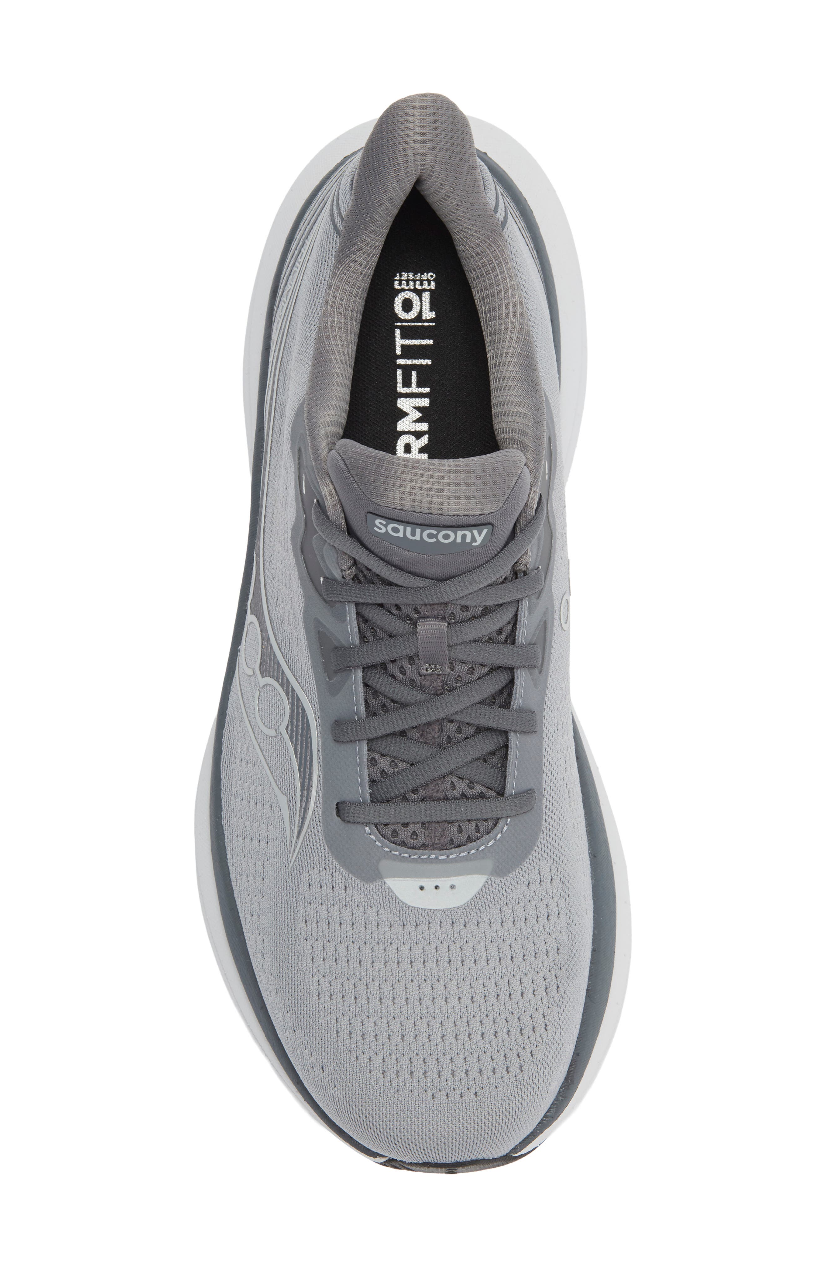 Triumph 23 Running Shoe, Alternate, color, FLINT/ CARBON