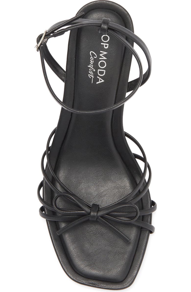 TOP GUY SHOES Vero Bow Sandal, Alternate, color,