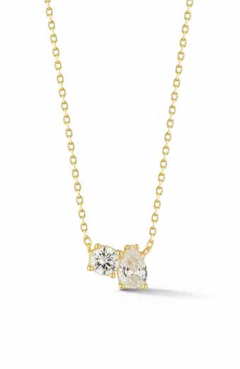 Cubic Zirconia Frontal Necklace