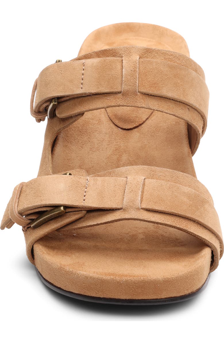 Ash Jakarta Genuine Calf Hair Slide Sandal, Alternate, color, Moka Mou