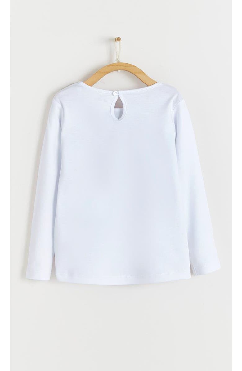 Babycottons Premium Peruvian Pima Cotton Tunic Long Sleeve Top For Infant, Alternate, color, 